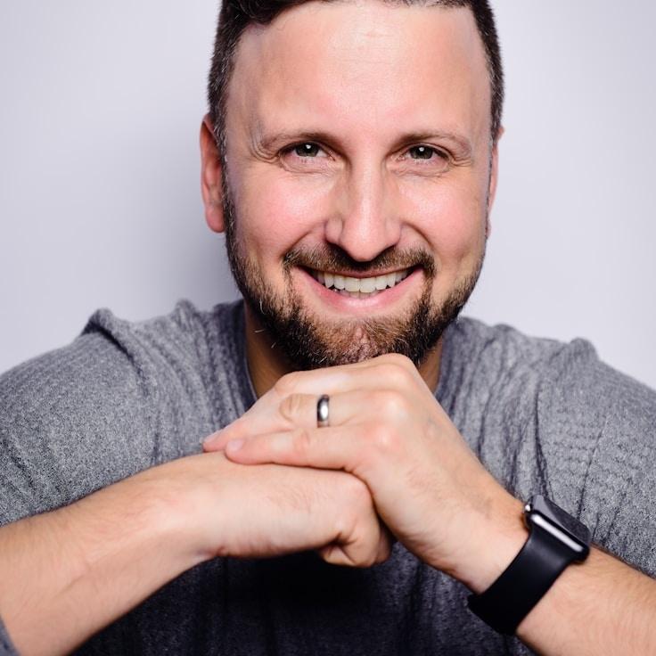 Arman Patel, Client Relations Director, discussing corporate gifting strategy with business clients